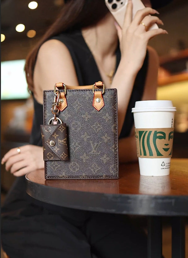 Keychain phone bag crafted by a celebrity designers