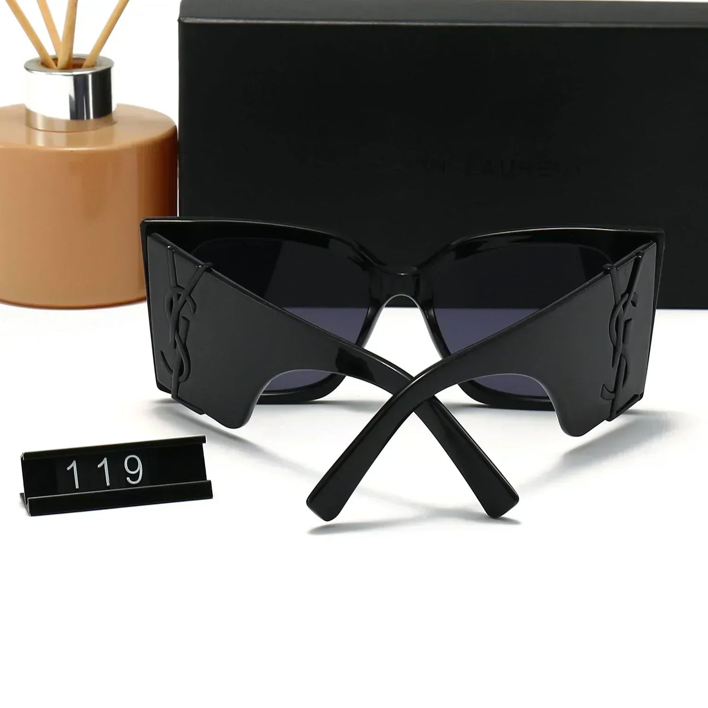 Luxury Large Frame Sunglasses Y-018s-1