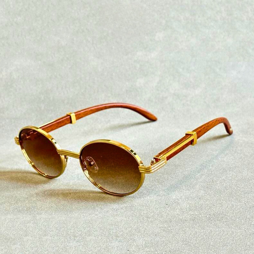 Bellagio Gold Frame Sunglasses-1a