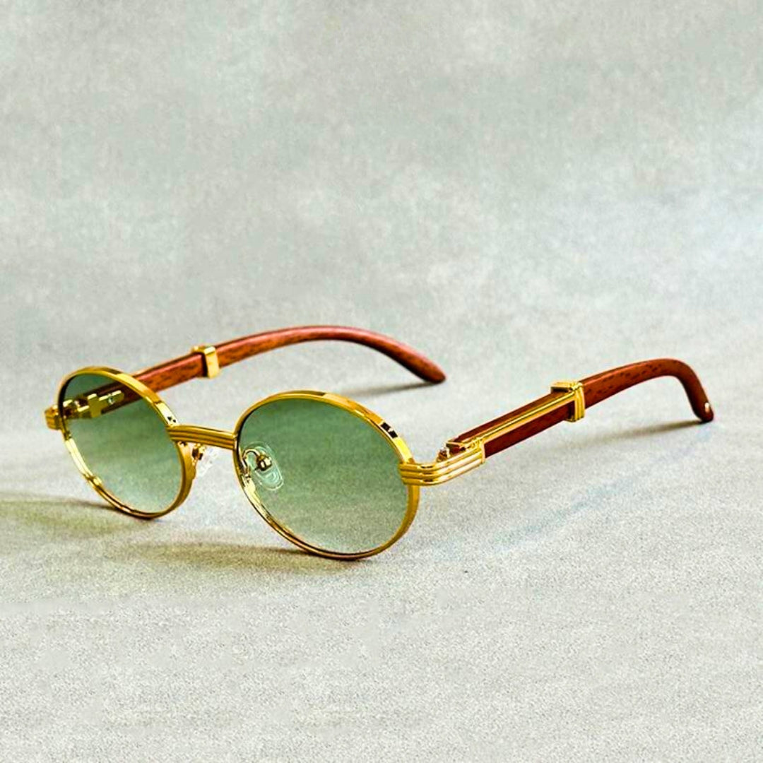 Bellagio Gold Frame Sunglasses-1a