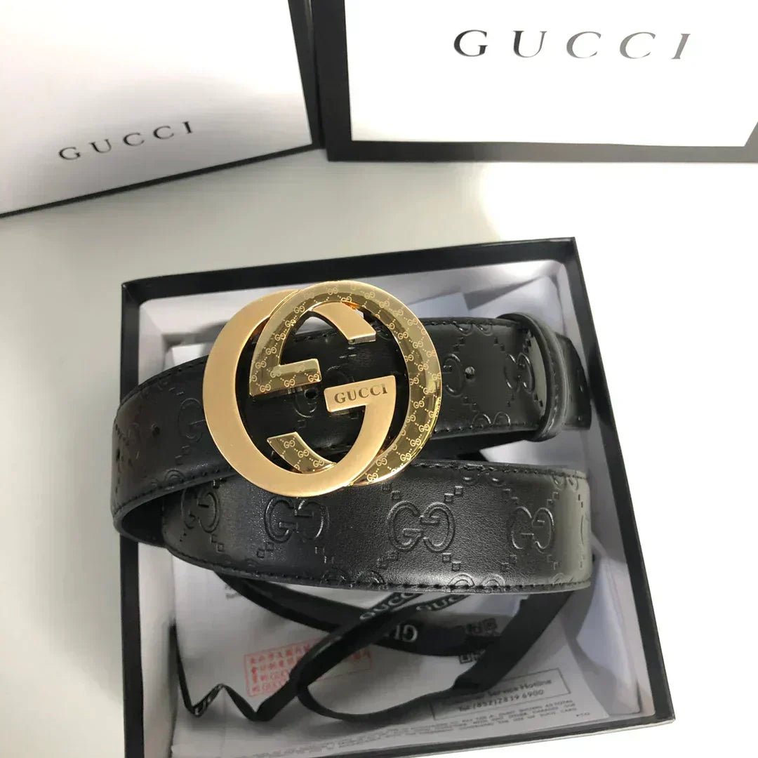 3 Colors Fashion Printed Leather Belts-s