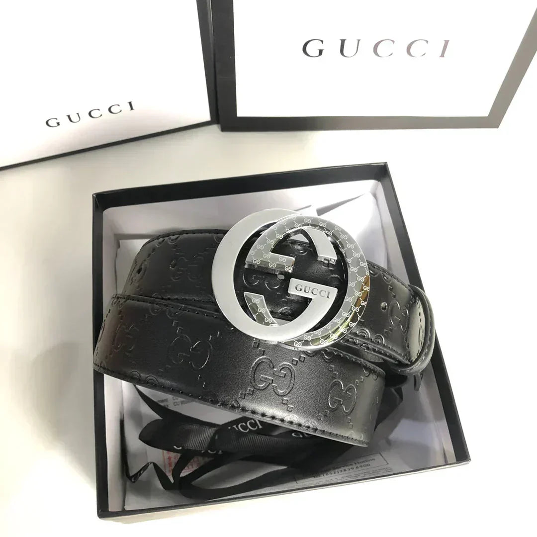 3 Colors Fashion Printed Leather Belts-s