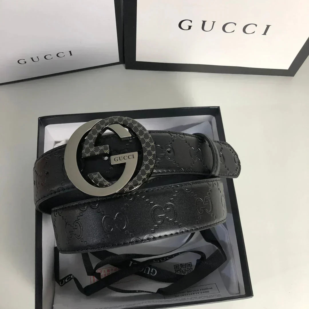 3 Colors Fashion Printed Leather Belts-s