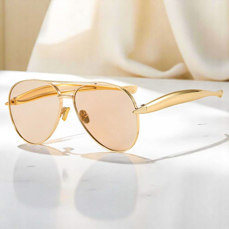 Women’s Solenza Aviator Sunglasses-1a