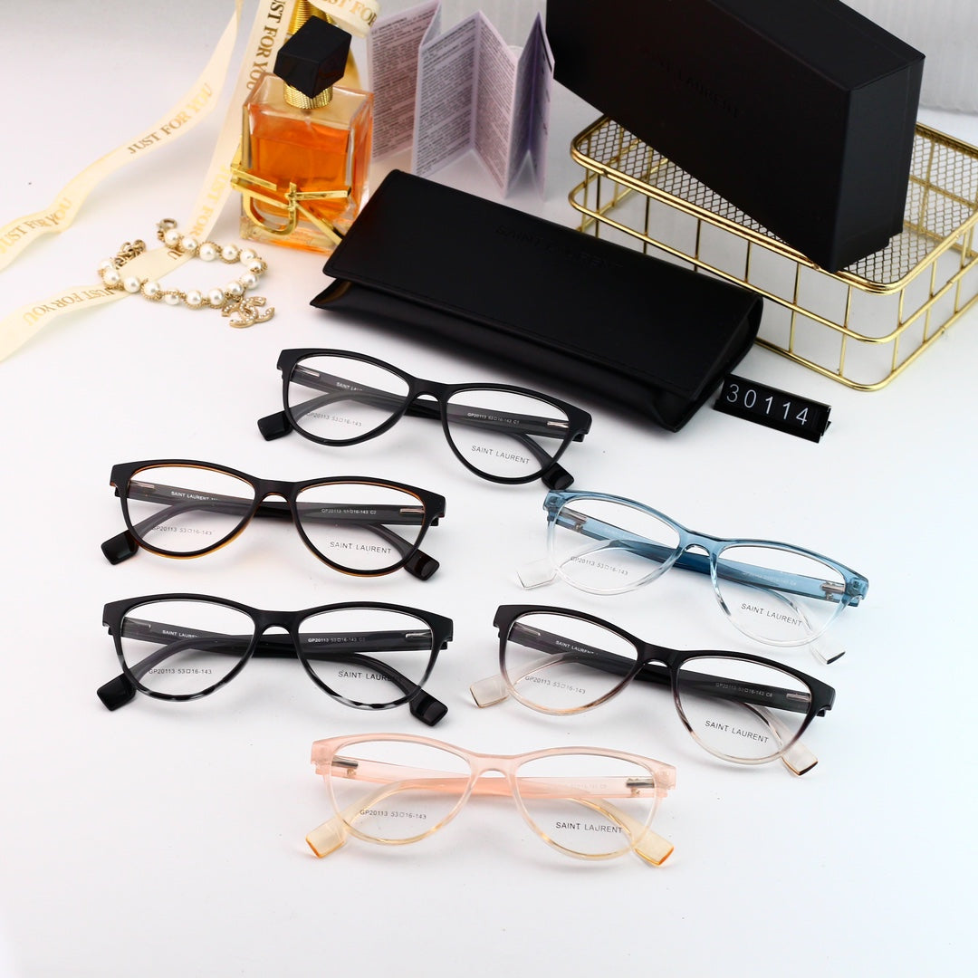 Deluxe New Fashion Logo Glasses-s-ss